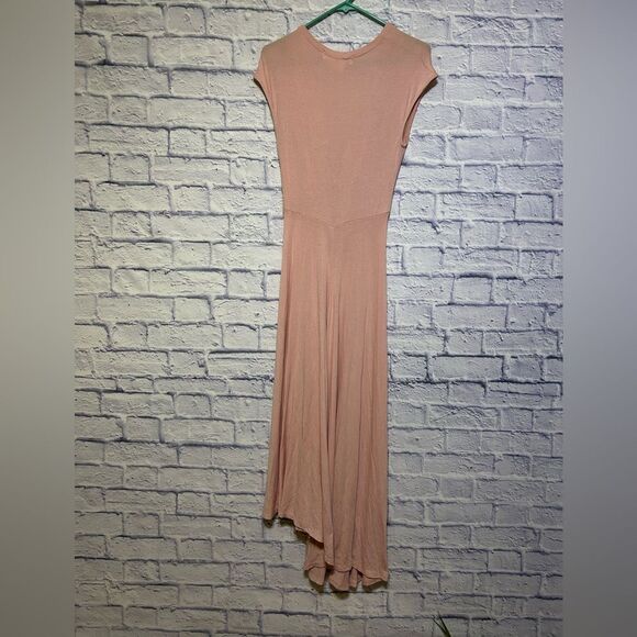 Free people light pink midi dress - Picture 10 of 14